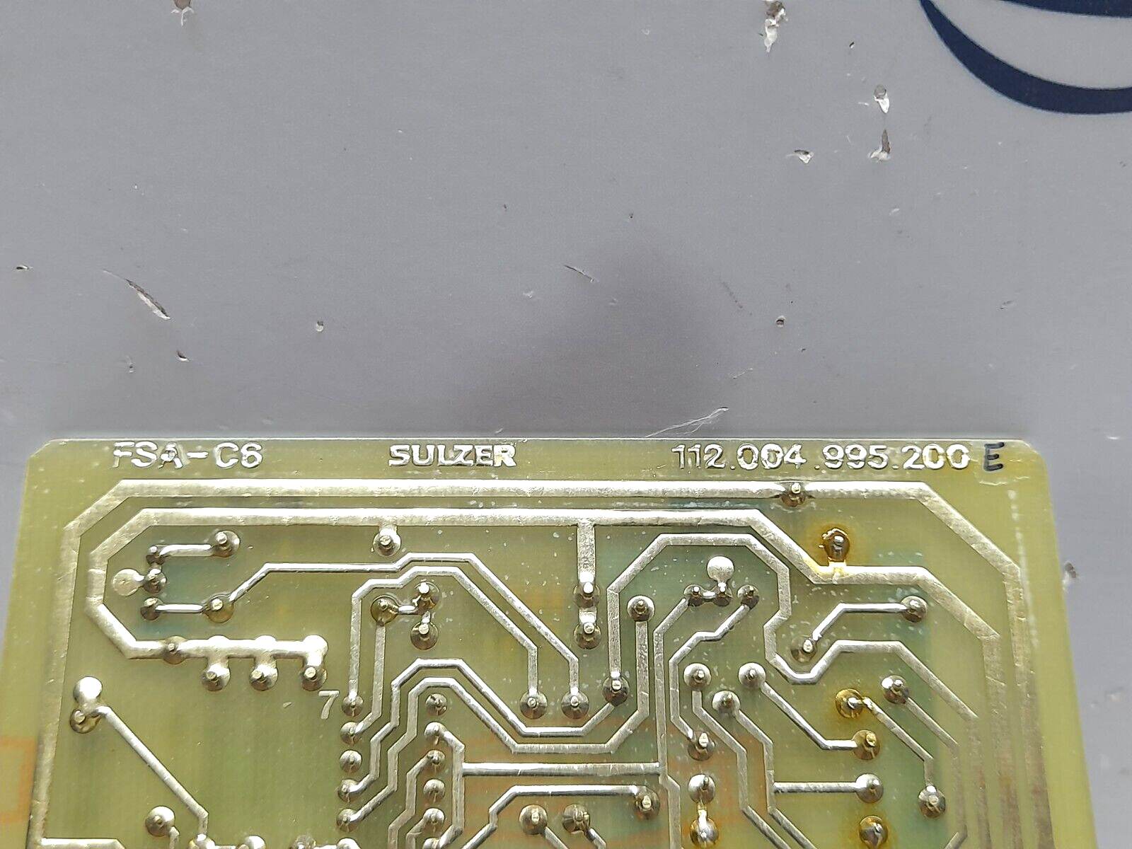 Sulzer 112.004.995.200 E FSA-C6 PCB Wartsila 112004995200 596289849199