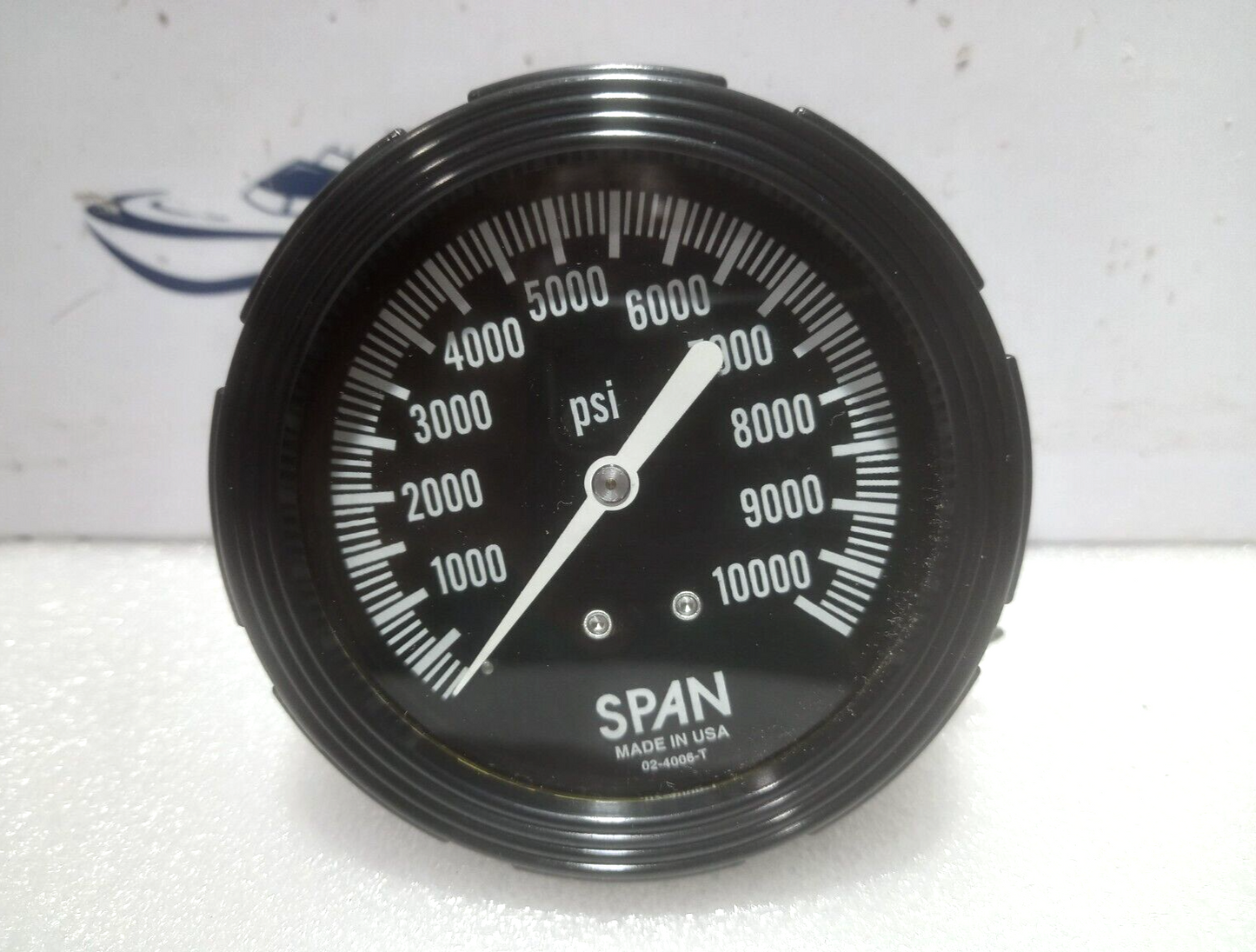 Span 02-4006-T Pressure Gauge 1-1/2 In 10K PSI Panel NOV 7403188