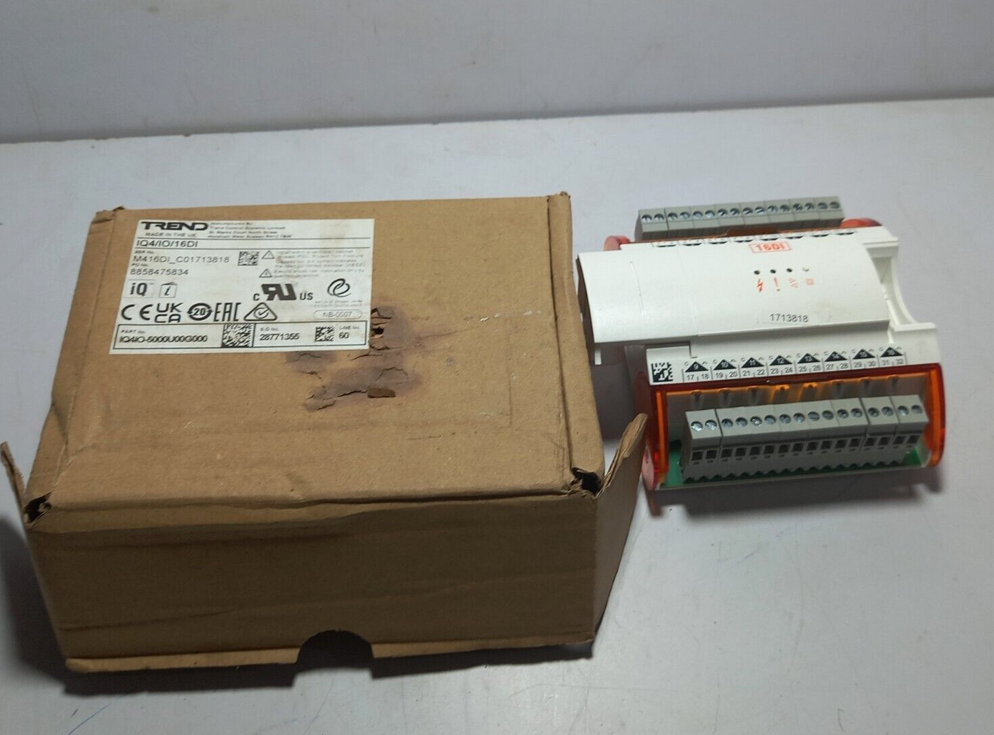 Trend IQ4IO-5000U00G000 I/O Module / 16DI Module / 24VDC / 40mA max