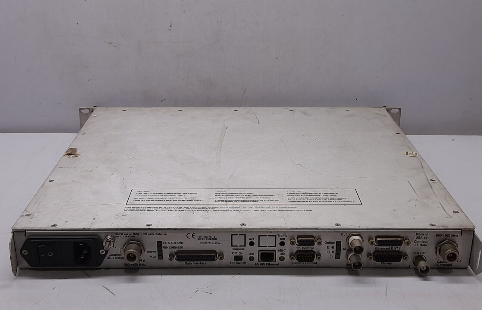 Comtech CDM-570L L-Band Satellite Modem CDM570L0-2014