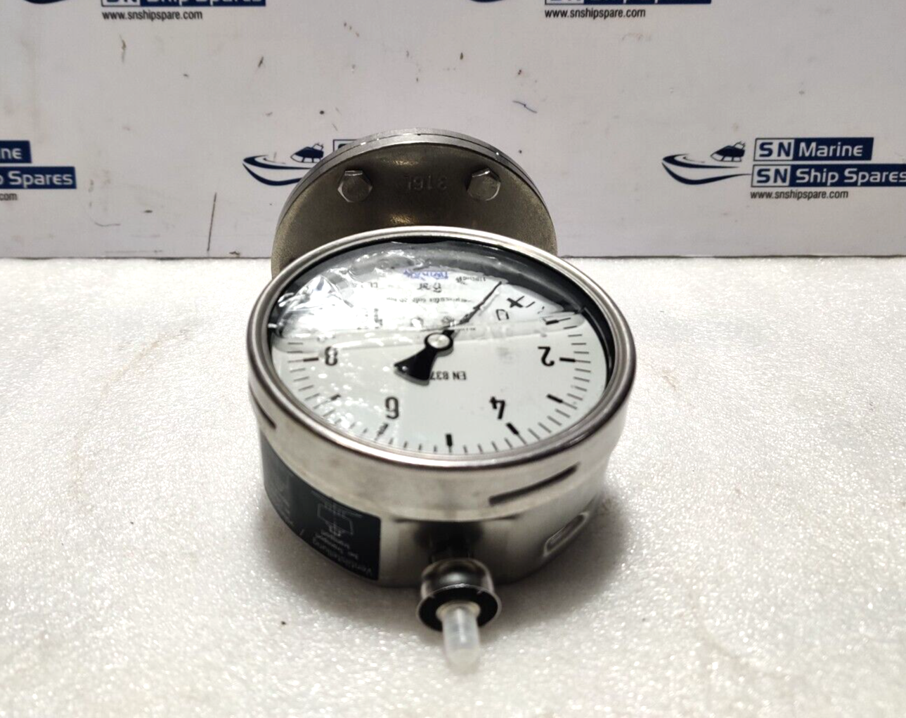 Wika 0-10Bar Pressure Gauge With Attached Assembly