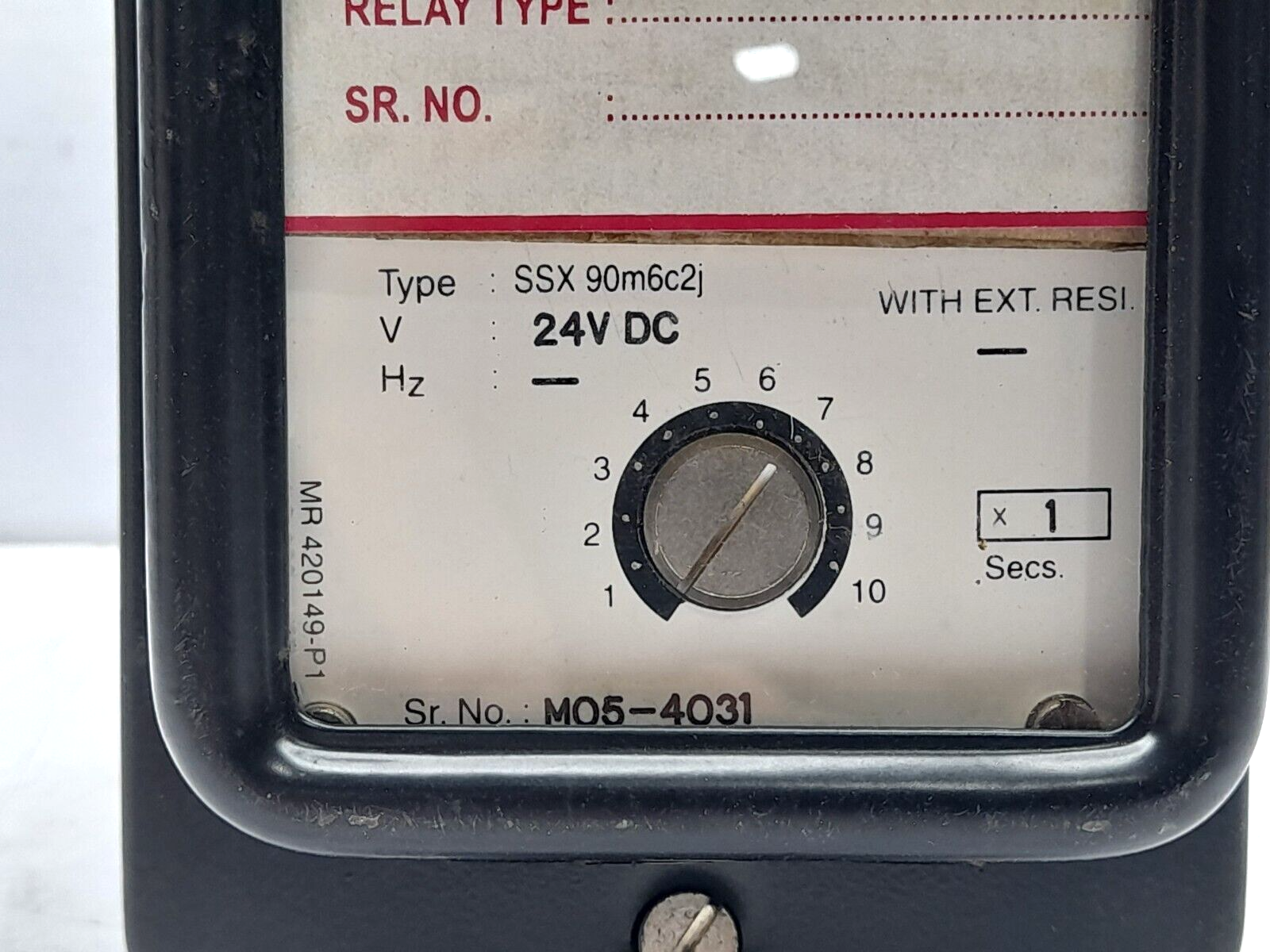 ABB SSX 90m6c2j Relay 24VDC 1MYN562788-AAF