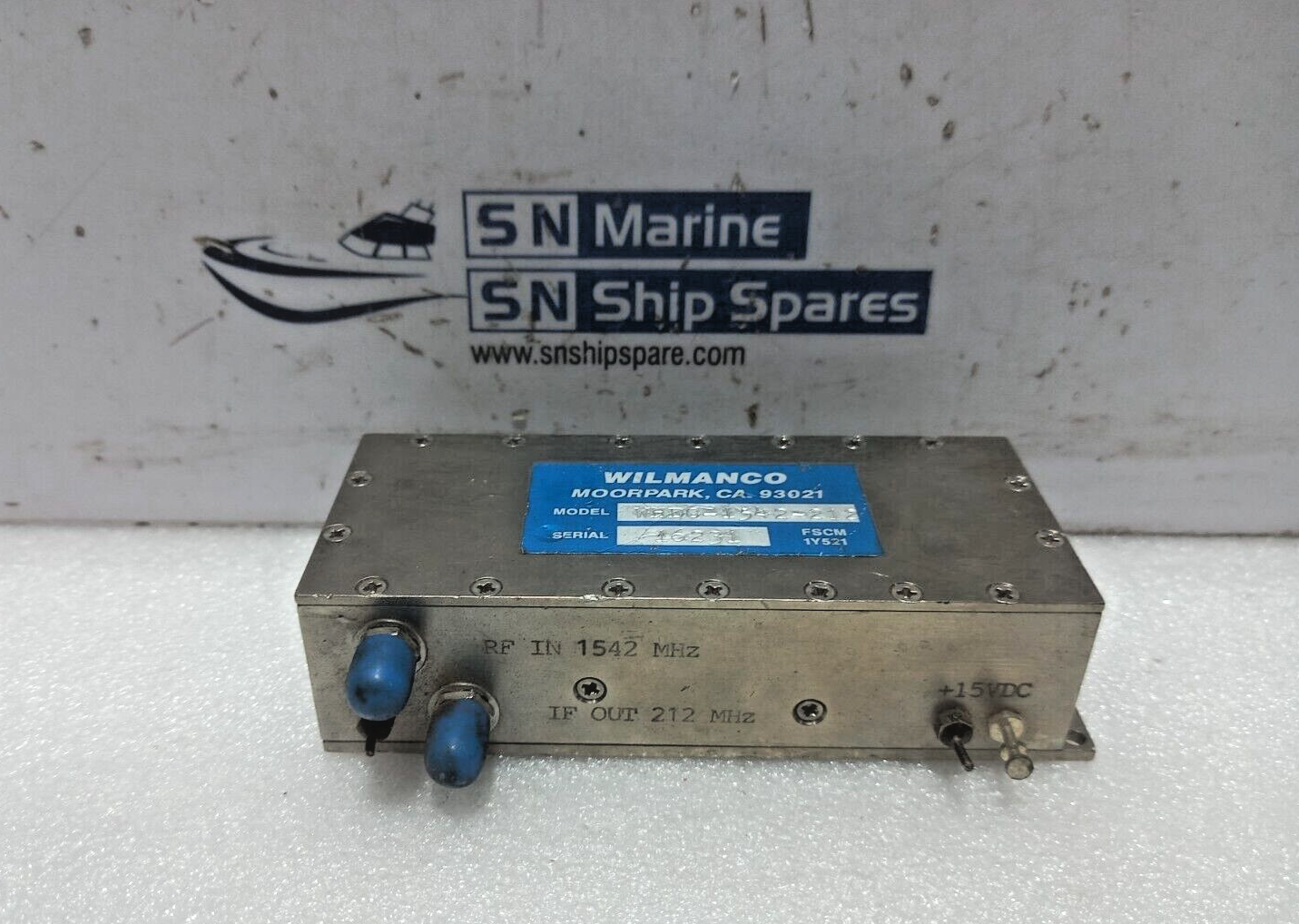 WILMANCO WHDC-1542-212 Liner Amplifier FSCM 1Y521