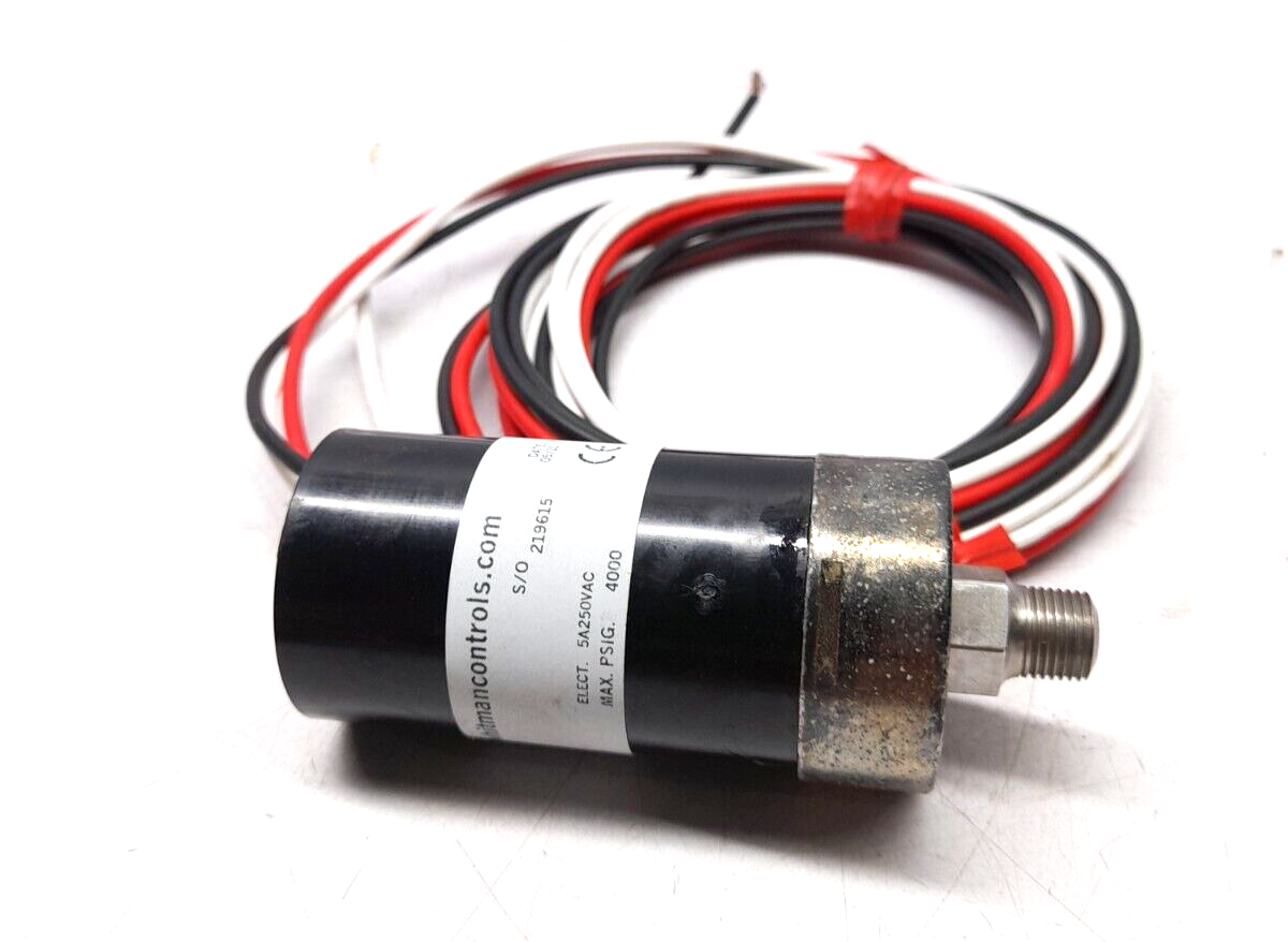 Whitman Controls P95-3-52L72 NOV National Oilwell Varco 7818900 Pressure Switch