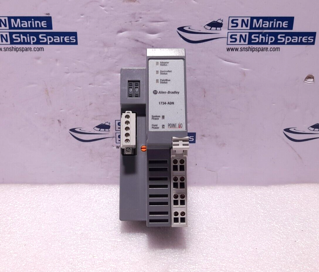 Allen Bradley 1734-ADN Ser B Point I/O Device Net Adapter With 1734-RTB Ser A