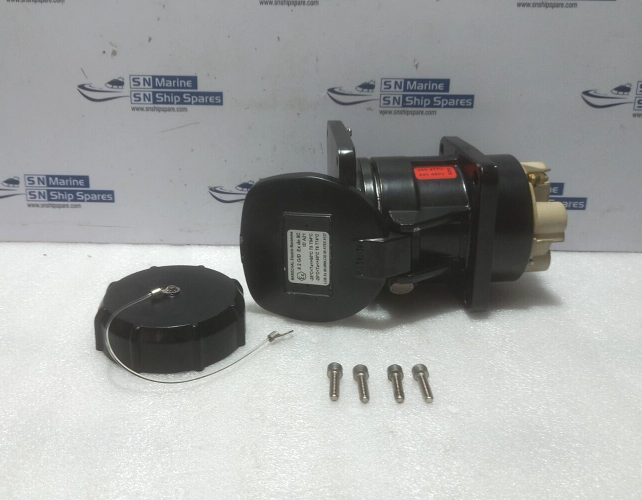 MARECHAL Electric DX 1 3P+N+E Hazardous Duty Plug/Receptacle Connection Ue: 480V