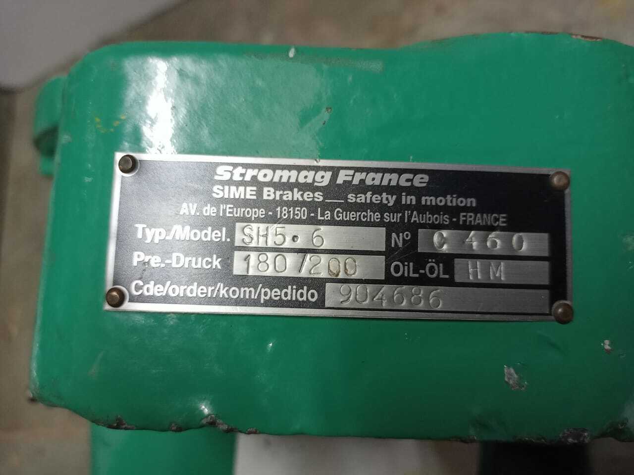 Stromag SH5.6 Sime Brake Pre.-Druck 180/200 Oil HM