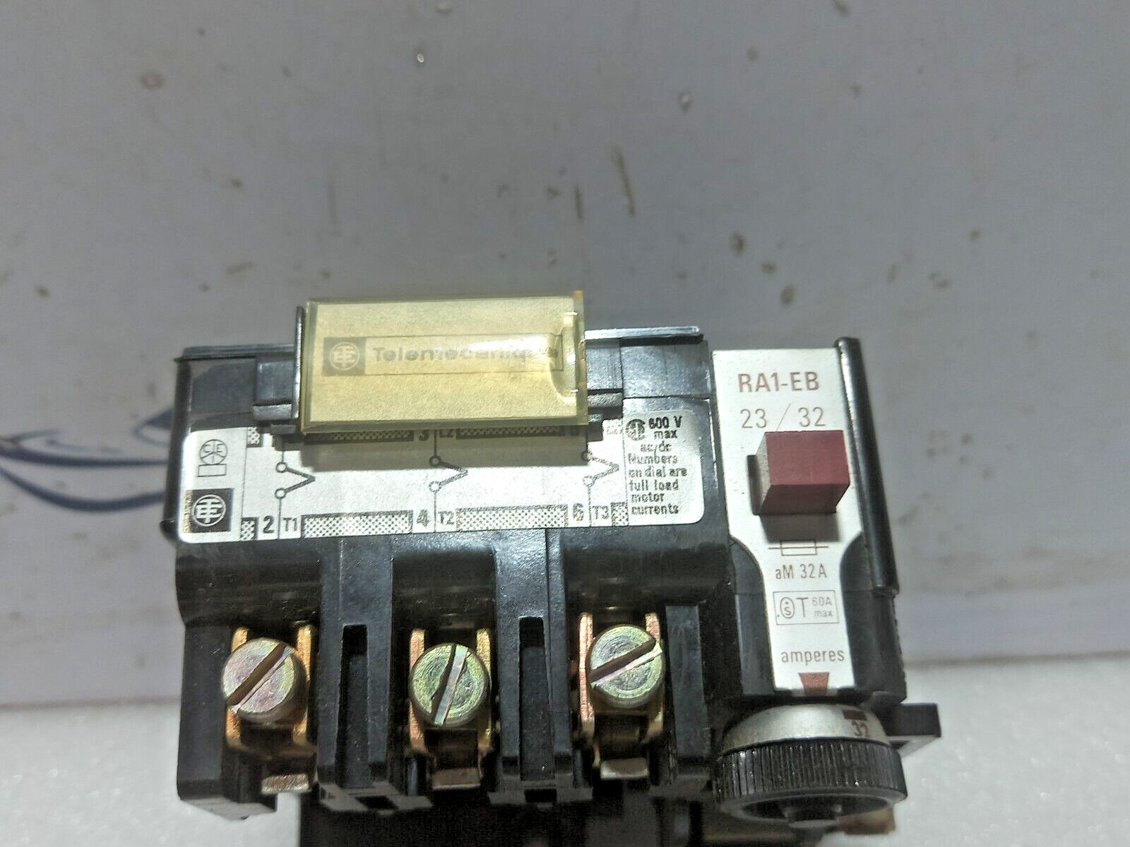 Telemecanique RA1-EB 23/32 Overload Relay 600V AC/DC