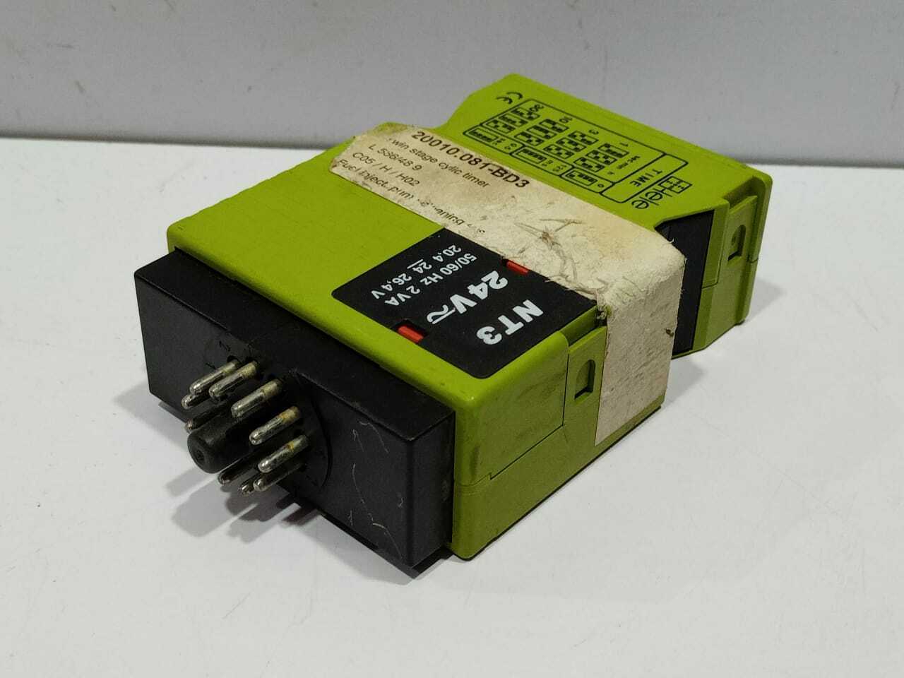 Tele NT3 24V Time Delay Relay 50/60Hz 2VA