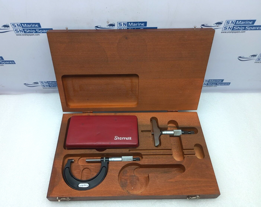 Starrett 436 Outsider Micrometer Series Kit Incomplete Kit