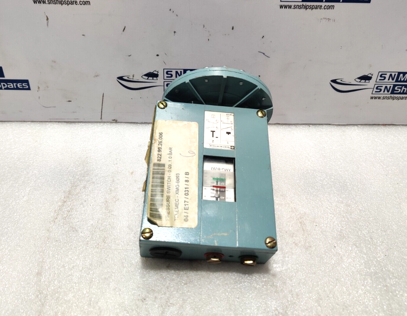 Telemecanique XMG-B093 Pressure Switch 0.09 To 1.0Bar