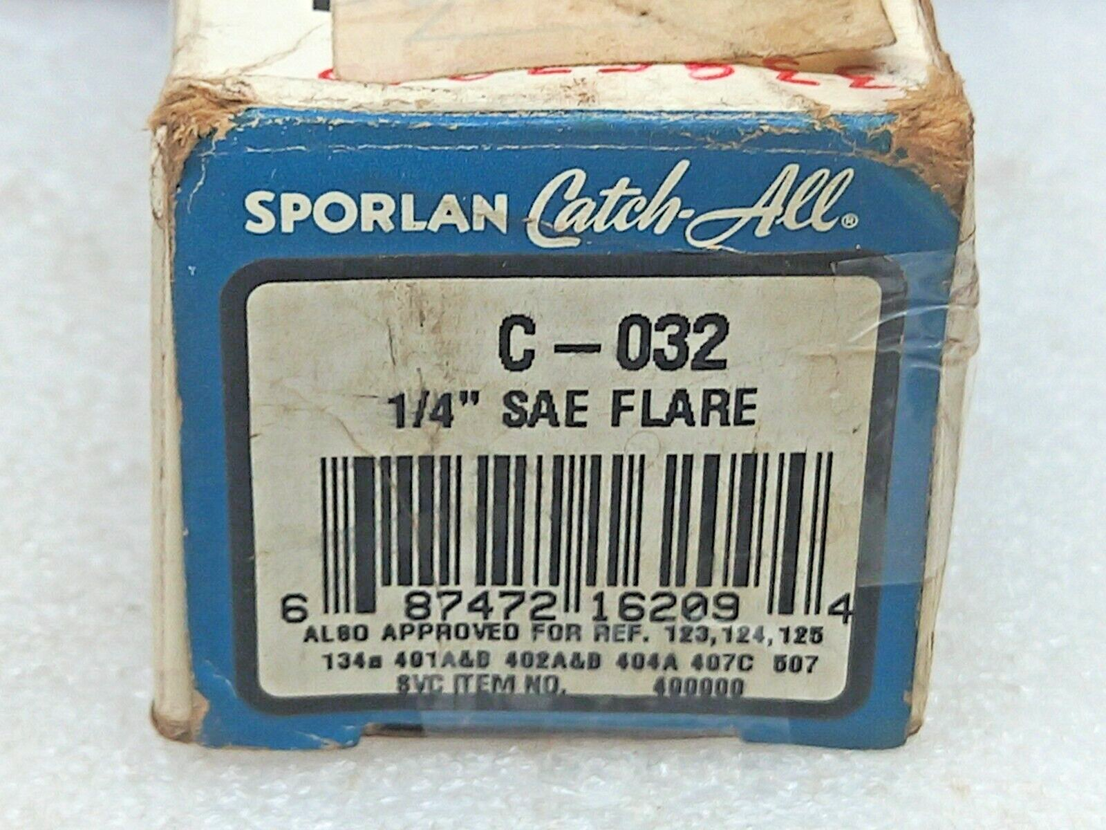 Sporlan Catch-All C-032 ¼” SAE Flare