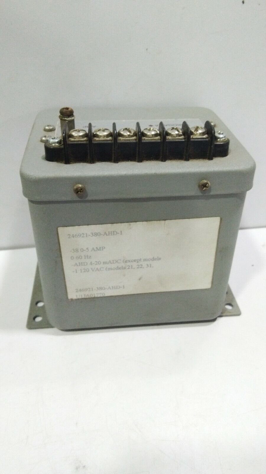 YOKOGAWA 246921-380-AHD-1 TRANSDUCER 246921380AHD1