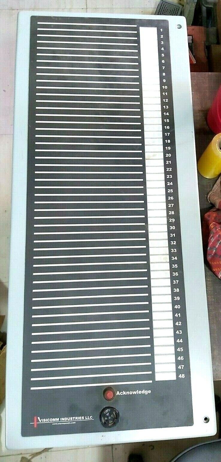 VISICOMM INDUSTRIES NX48C-2B ENGINE ALARM PANEL 