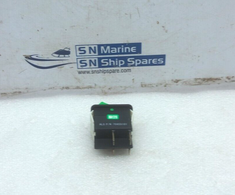 Speed Queen 70455101 OFF-ON DPST  Rocker Switch WB24E