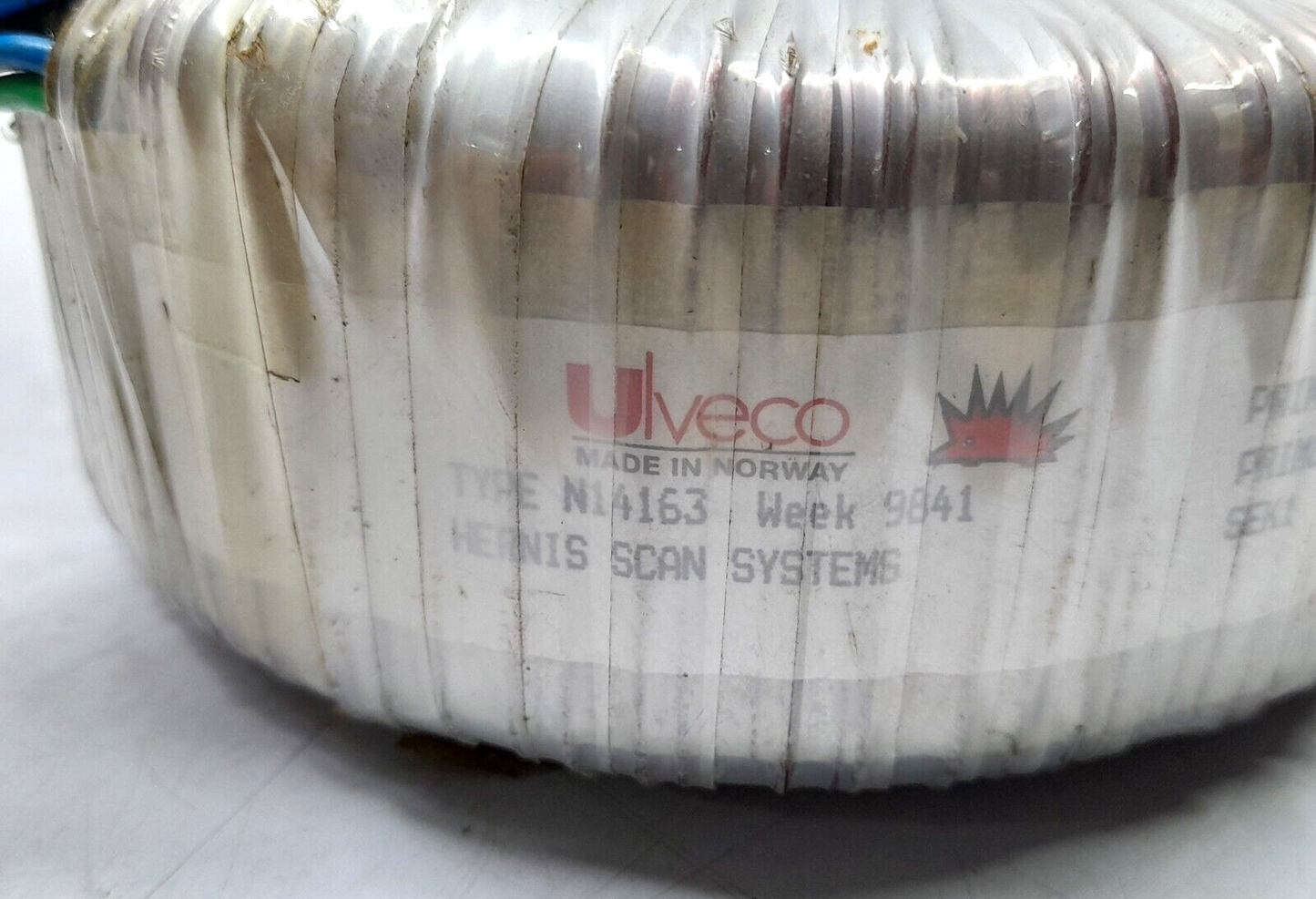 Ulveco N14163 Toroidal Transformer Hernis Scan Systems