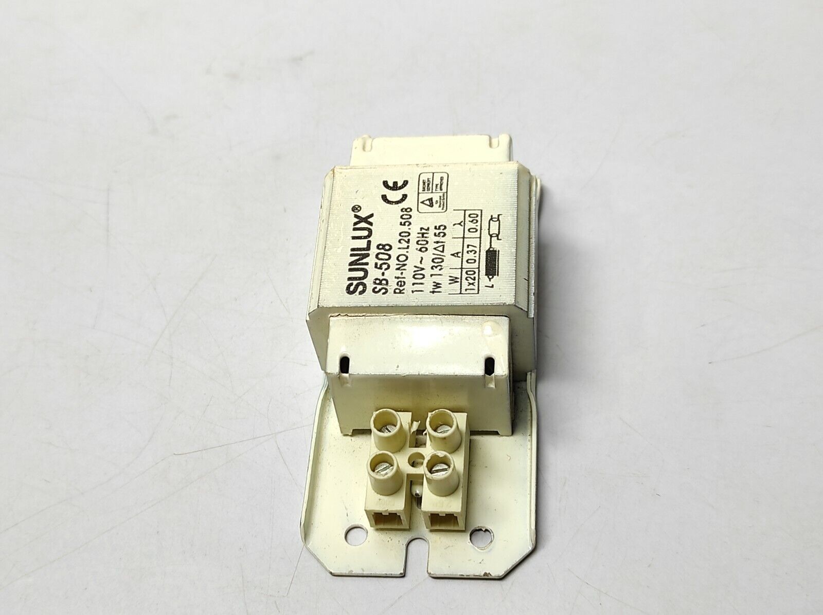 Sunlux SB-508 Ballast L20.508 110V~60Hz tw 130/Δt55