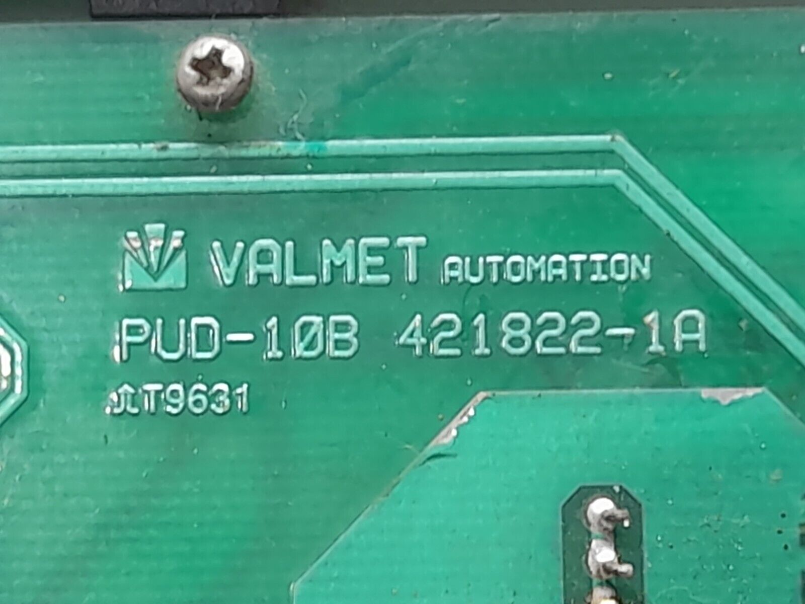 Valmet Automation PUD-10B 421822-1A PCB PUD 10 B