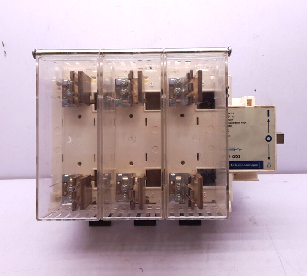 Telemecanique GS1-QD3 Fuse Switch Disconnector 3x400A GS1 QD3
