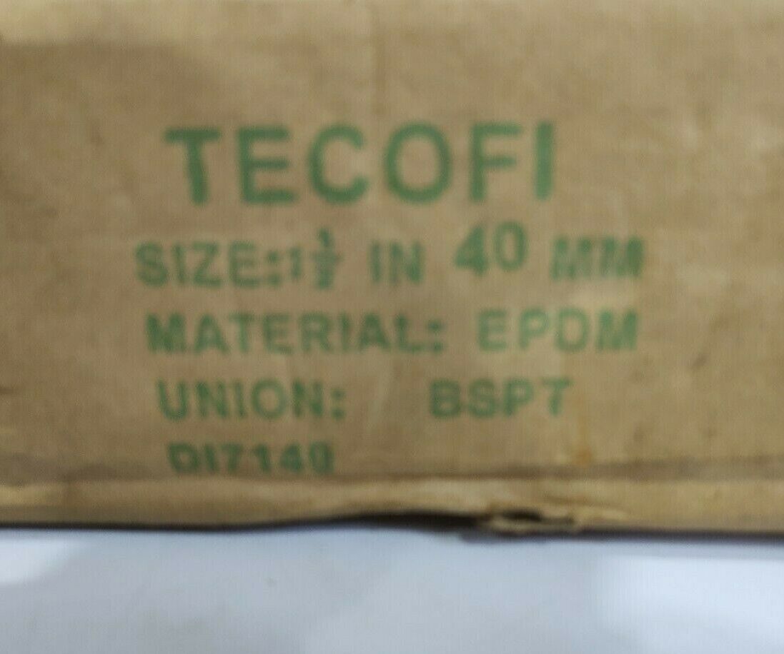 Tecofi DN40(1-1/2”) Bellow EPDM Rubbe Expansion Joint DN40