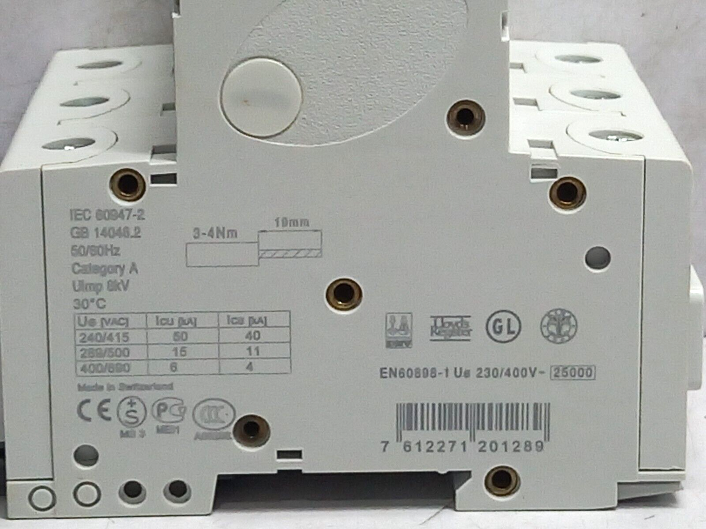 ABB S803S-D63 High Performance MCB 2CCS863001R0631