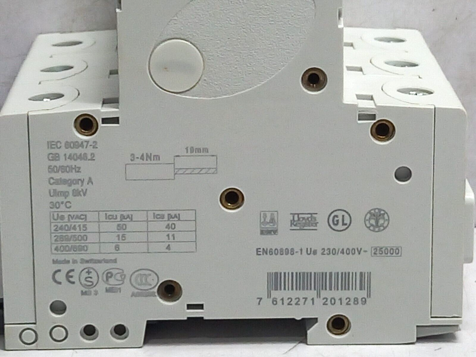 ABB S803S-D63 High Performance MCB 2CCS863001R0631