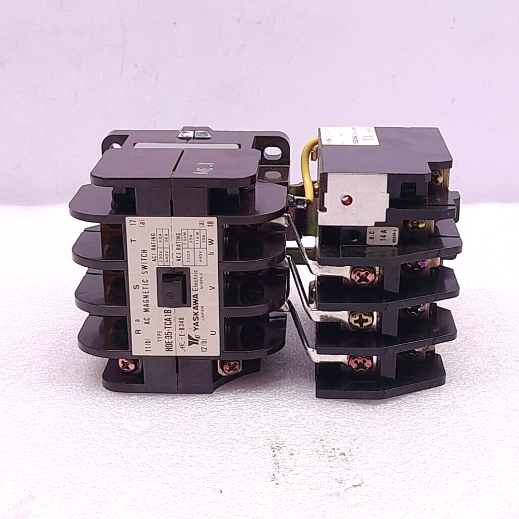Yaskawa HOE-35-TCA1B AC Magnetic Switch RH-35-TCA1 R.C. 14A