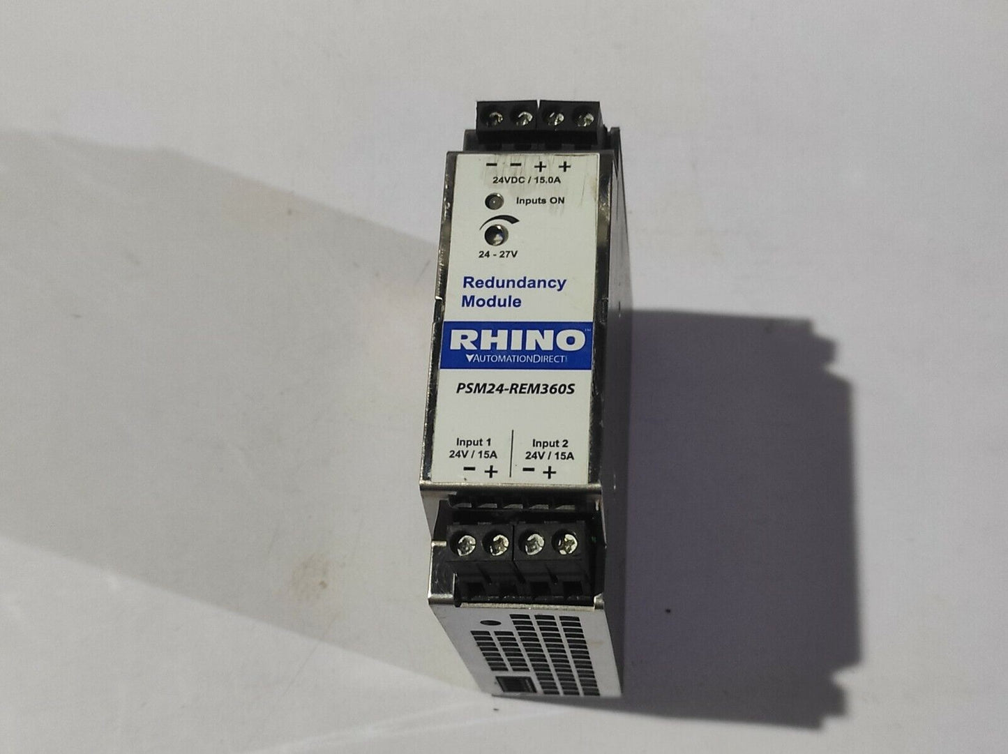 Rhino PSM24-REM360S Redundancy Module PSM24REM360S 24VDC 15.0A