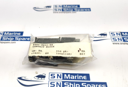 0409-0092-00 Contact Block Class: RH 3Pcs In Lot