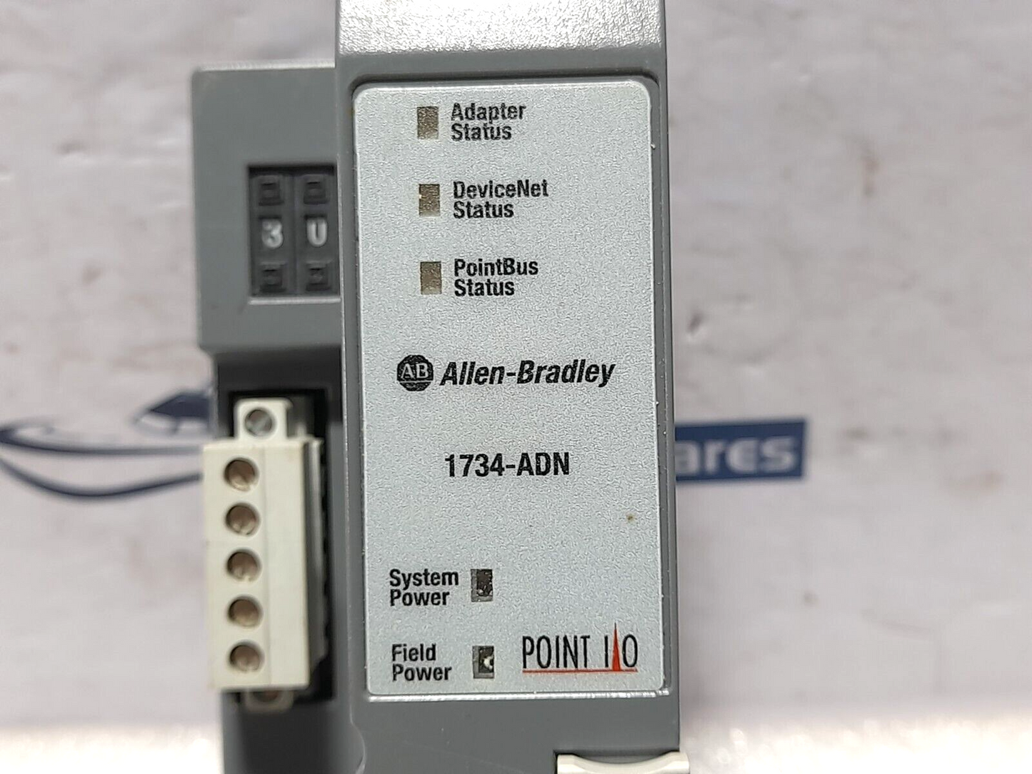 Allen Bradley 1734-ADN Ser B Point I/O Device Net Adapter With 1734-RTB Ser A