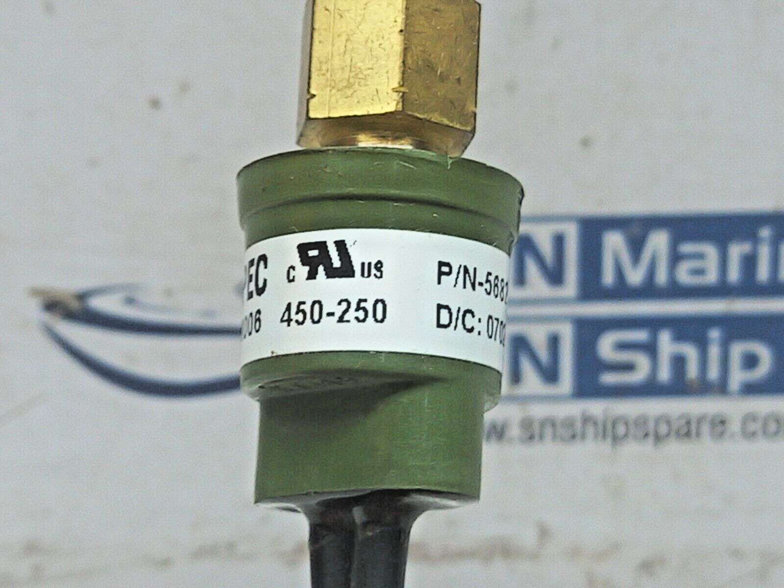 WILSPEC 5682 High Pressure Switch HS200-66-0006 PS-HP450-250 NOV 1052942