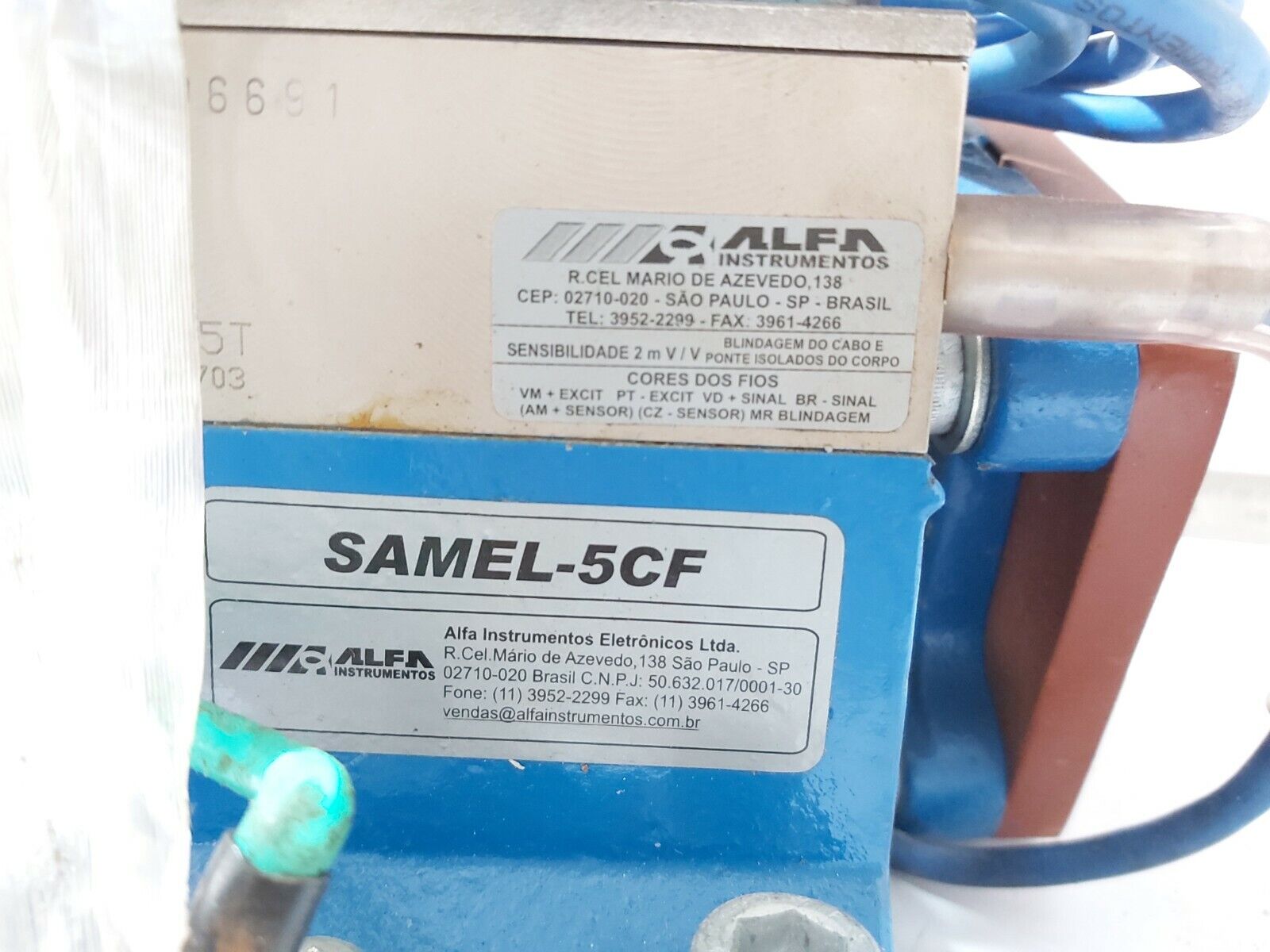 ALFA INSTRUMENTOS SAMEL-5CF LOAD CELL 