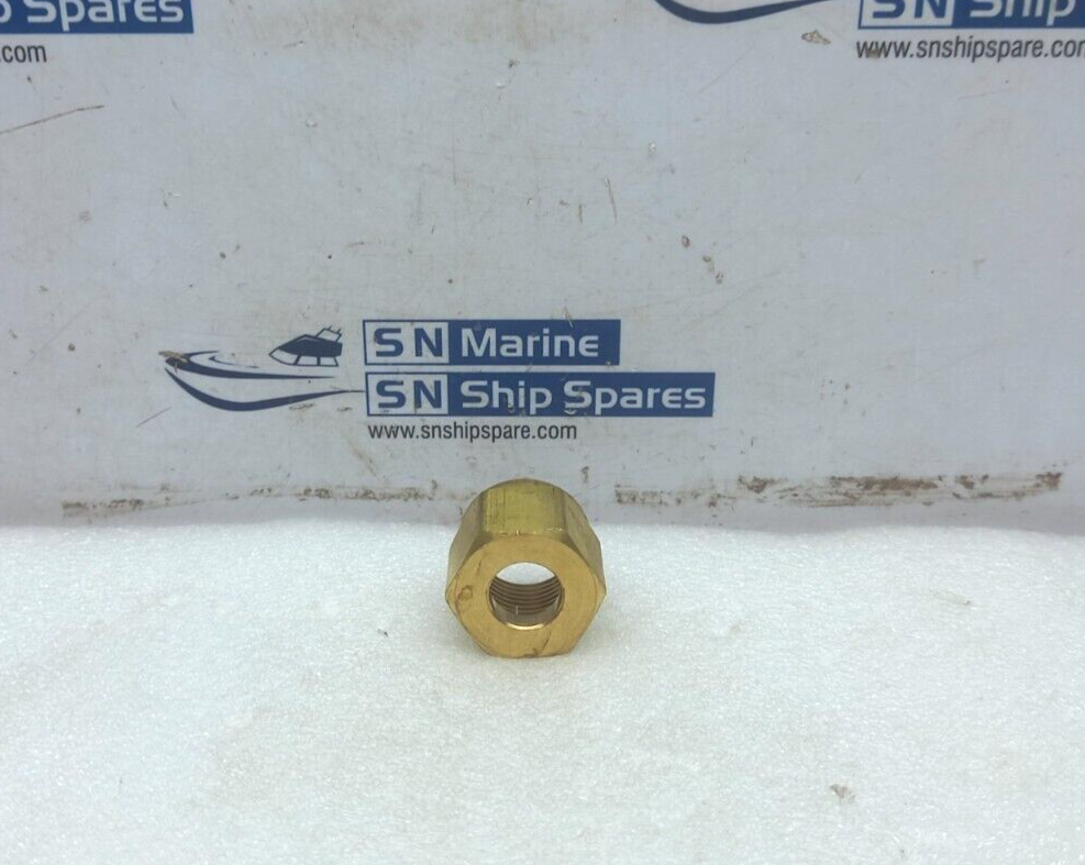 Western Enterprise 62 Brass Nut CGA-540 Qingdao 25900 5PCs In Lot