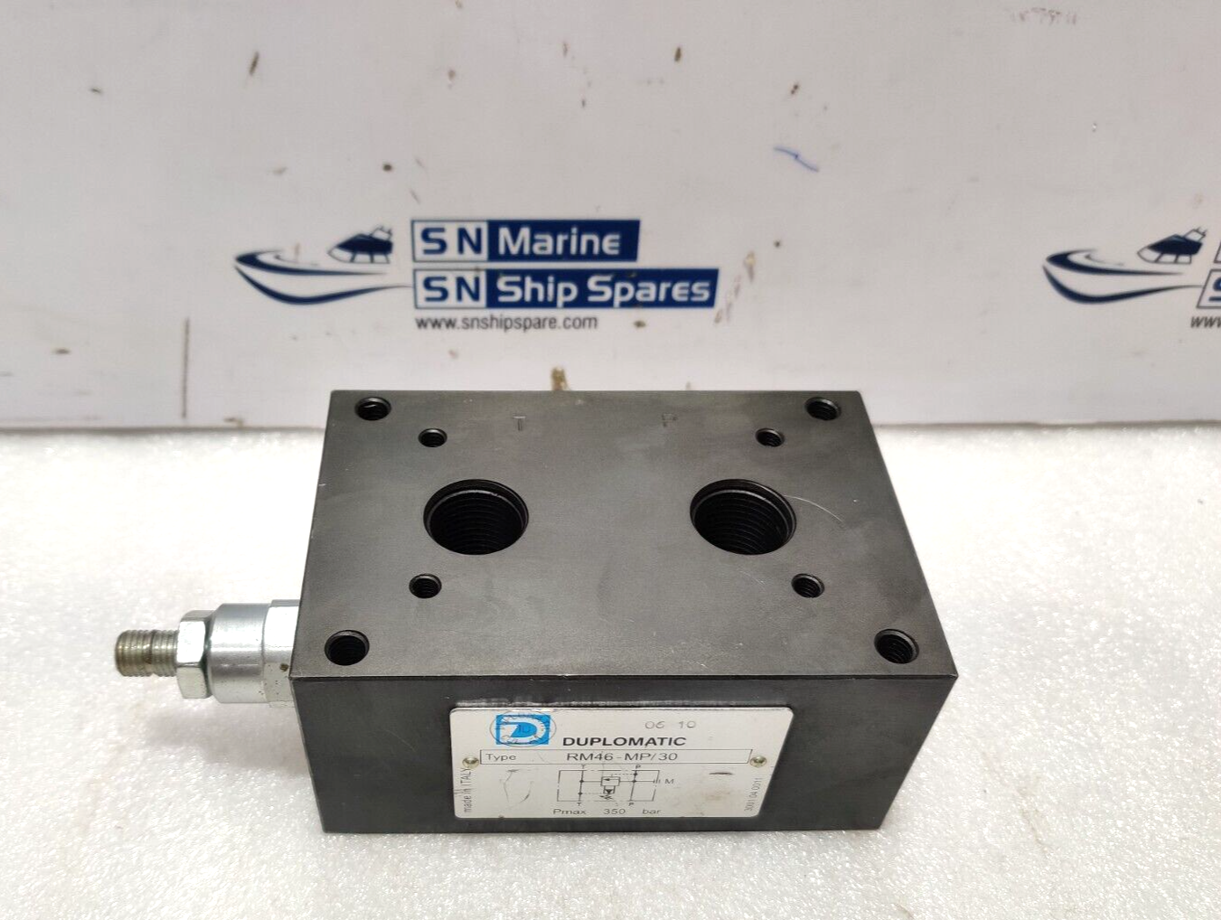 Duplomatic RM46-MP/30 Pressure Relief Valve Pmax 350 Bar