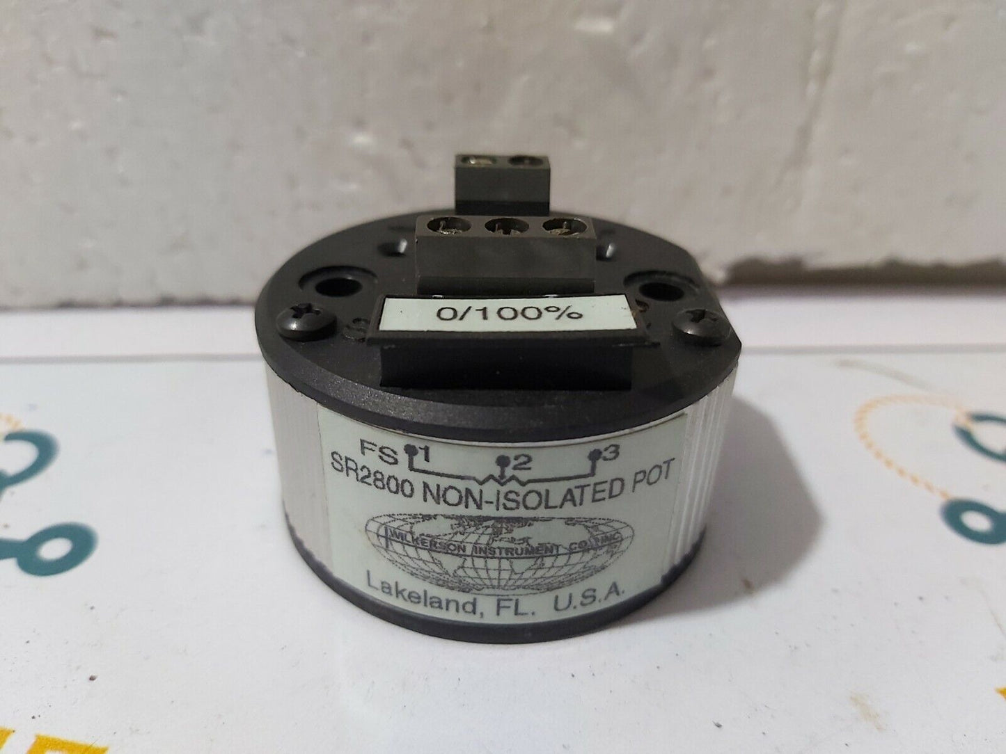 WILKERSON INSTRUMENT SR2800 POTENTIOMETERS 