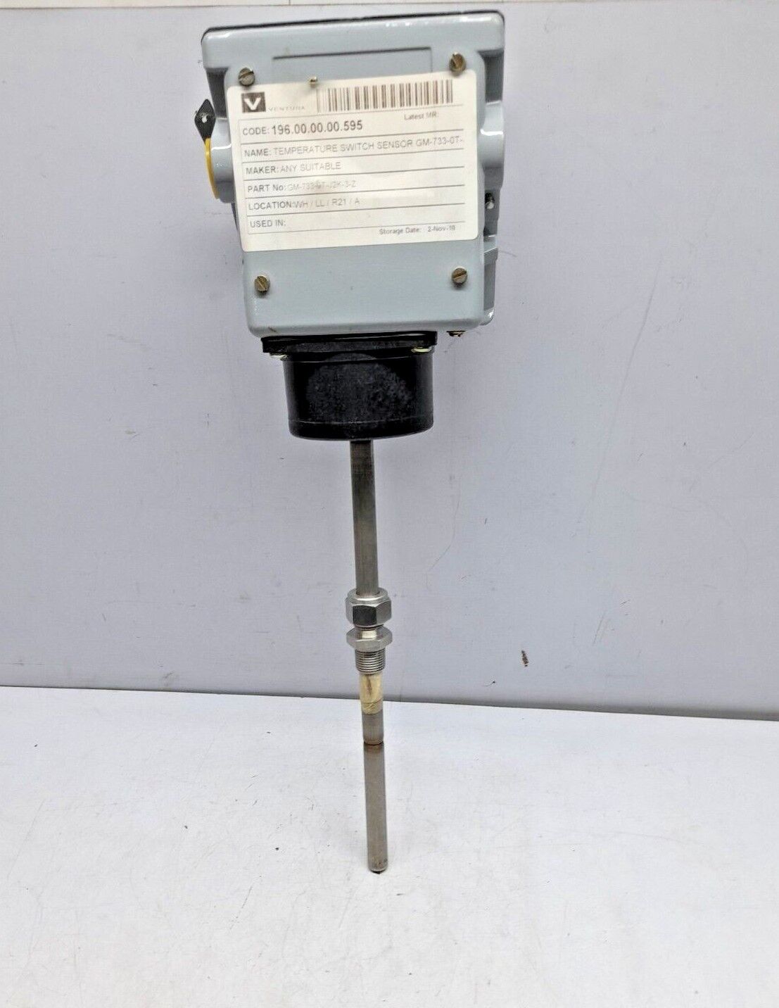 Switzer GM 733 0T J2K 3 Z Temperature Switch 20 To 100◦C 47-TS-0001
