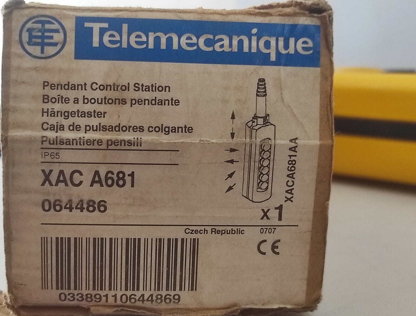 Telemecanique XAC A681 Pendant Control Station XACA681 Schneider Electric XAC-A6