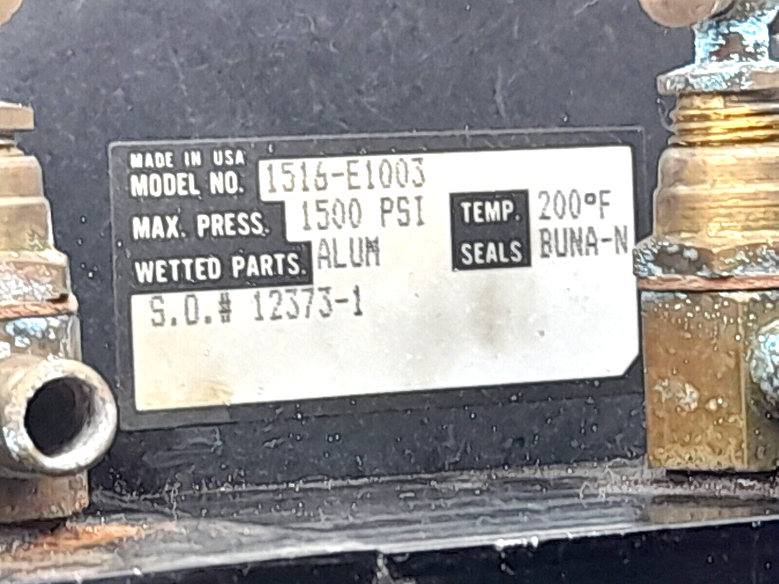 Watts Regulator TK 9-B Backflow Preventer Control Manifold Assembly TK9B