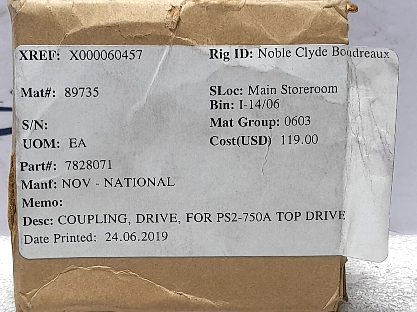 TB Woods L099118 L-Jaw Hub L099X1 1/8 NOV 7828071 Drive Coupling L099