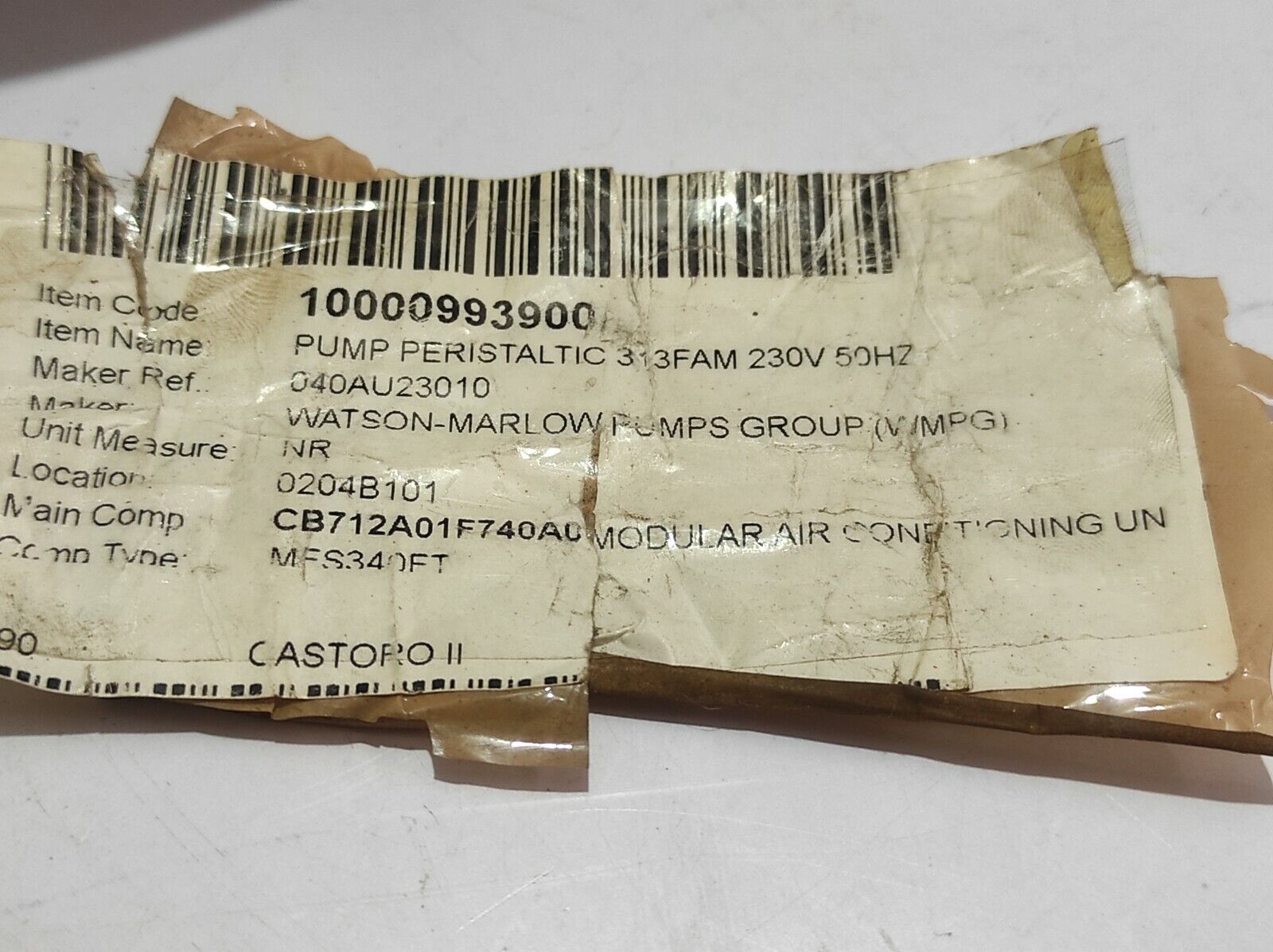 Watson Marlow Alitea 5IK40GN-CT Induction Motor 5IK40GNCT 