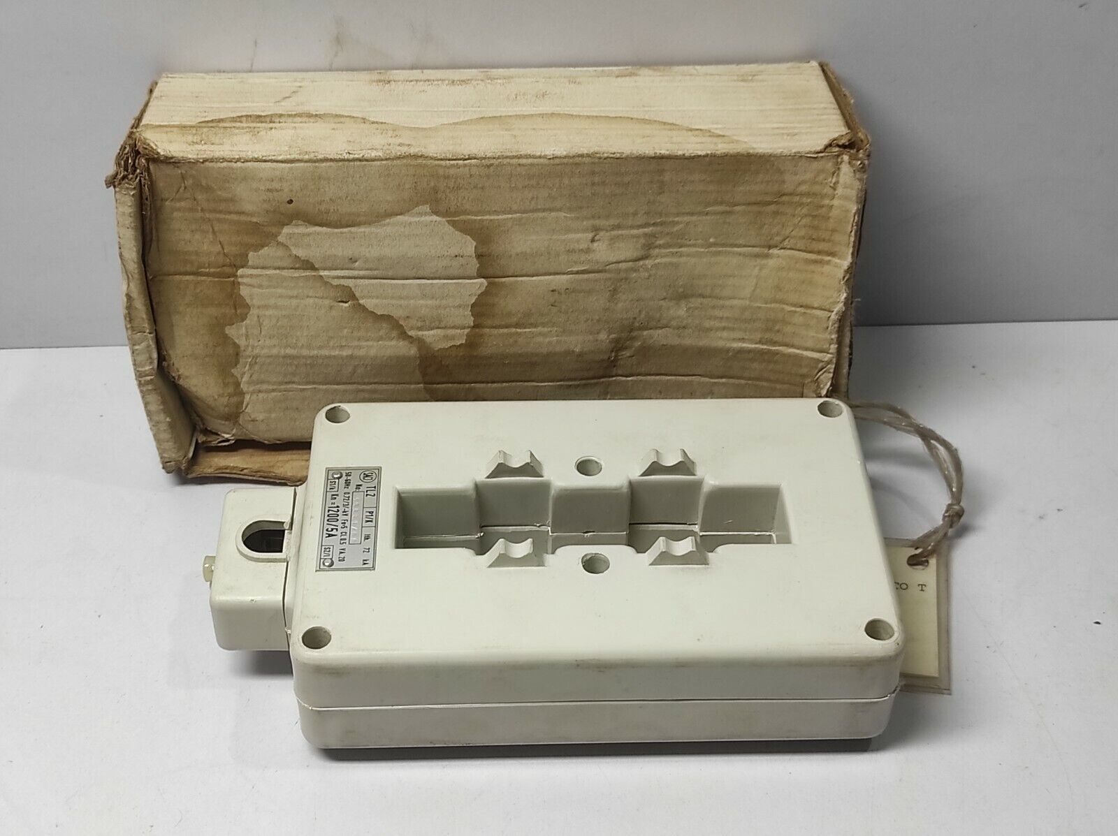 Vemer TL 2 Transformer TL2 P1/K Ith 72kA 50-60Hz 0.72/3/-kV Kn=1200/5A