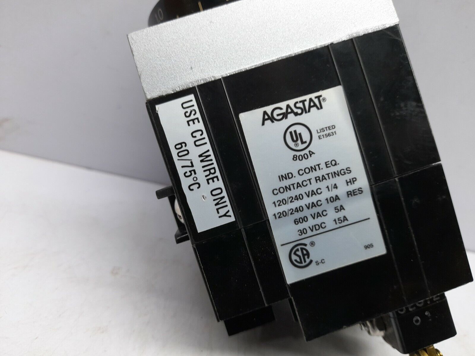 Agastat 7022ABT Timing Relay Tyco 1423162-4 Time Delay Relay