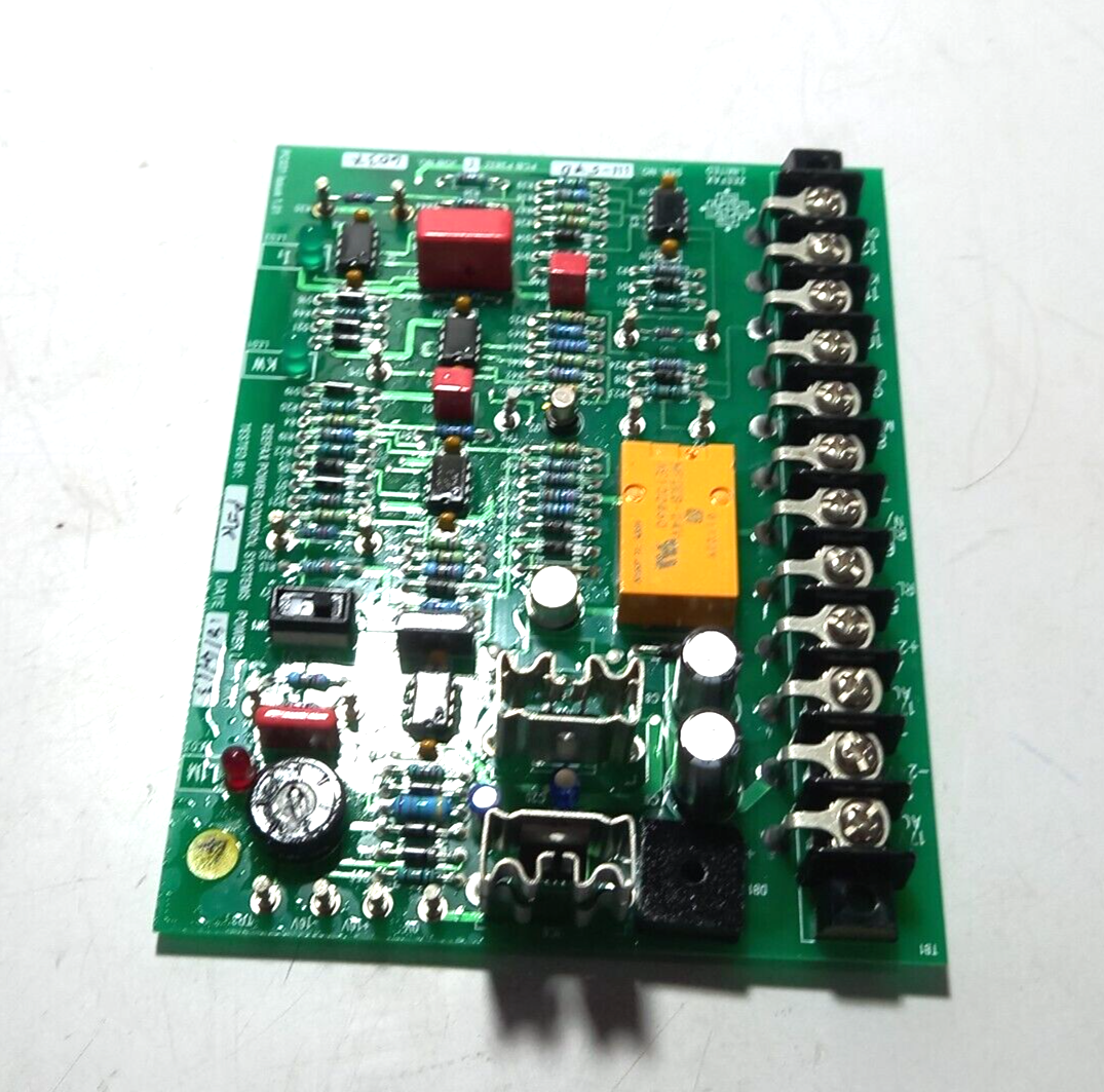 Zeefax Power Controls System Power Limit MK3 P383Z T Power Limit PCB