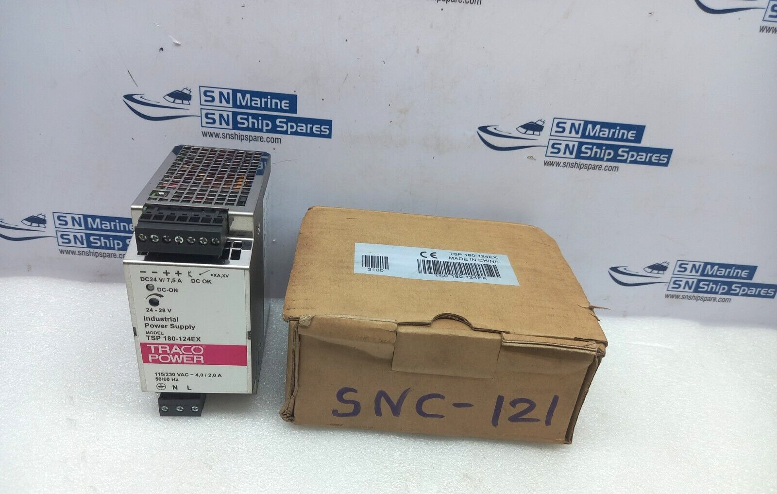 Traco Power TSP 180-124EX Industrial Power Supply 24-28V