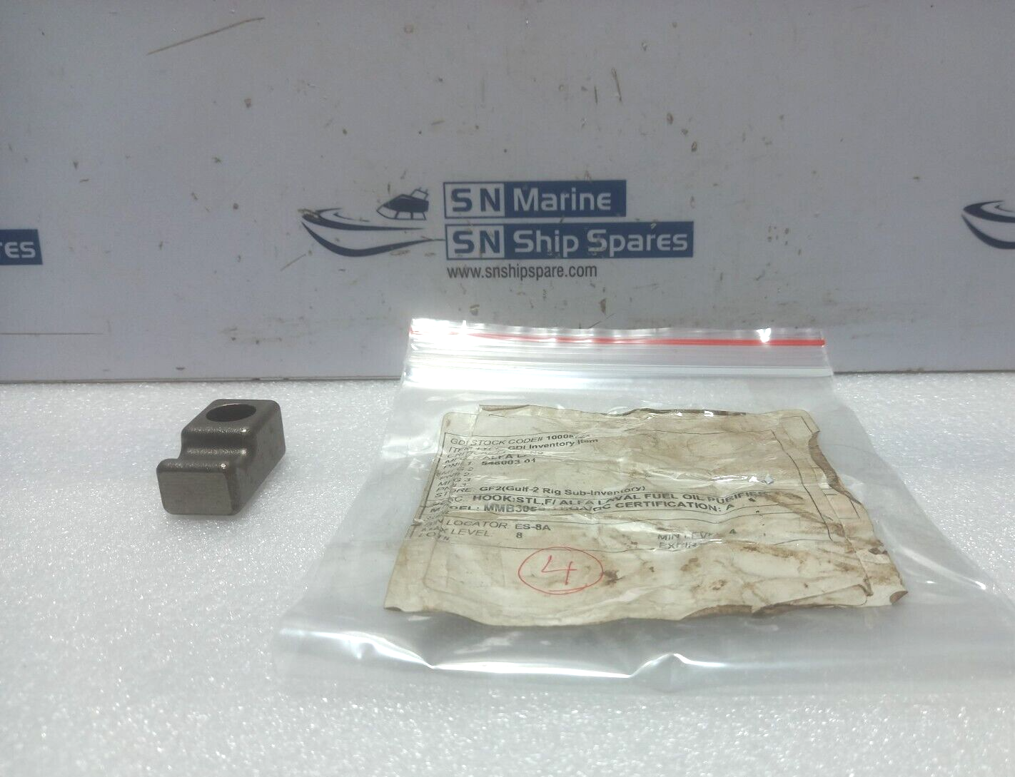 Alfa Laval 548003 01 STL,F/Hook 4PCs In Lot