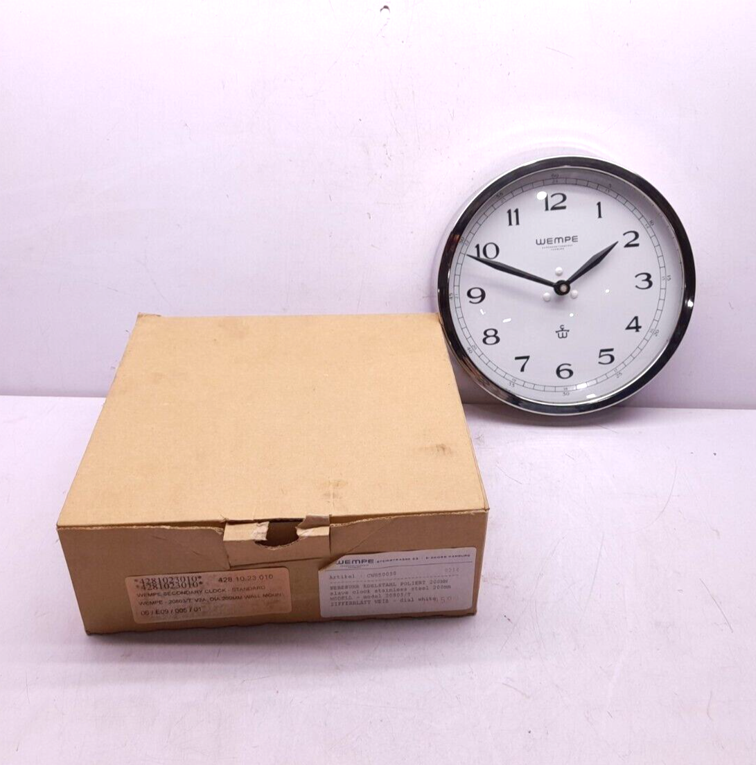 Wempe 20803/T Slave Clock Stainless Steel 200mm CW850030