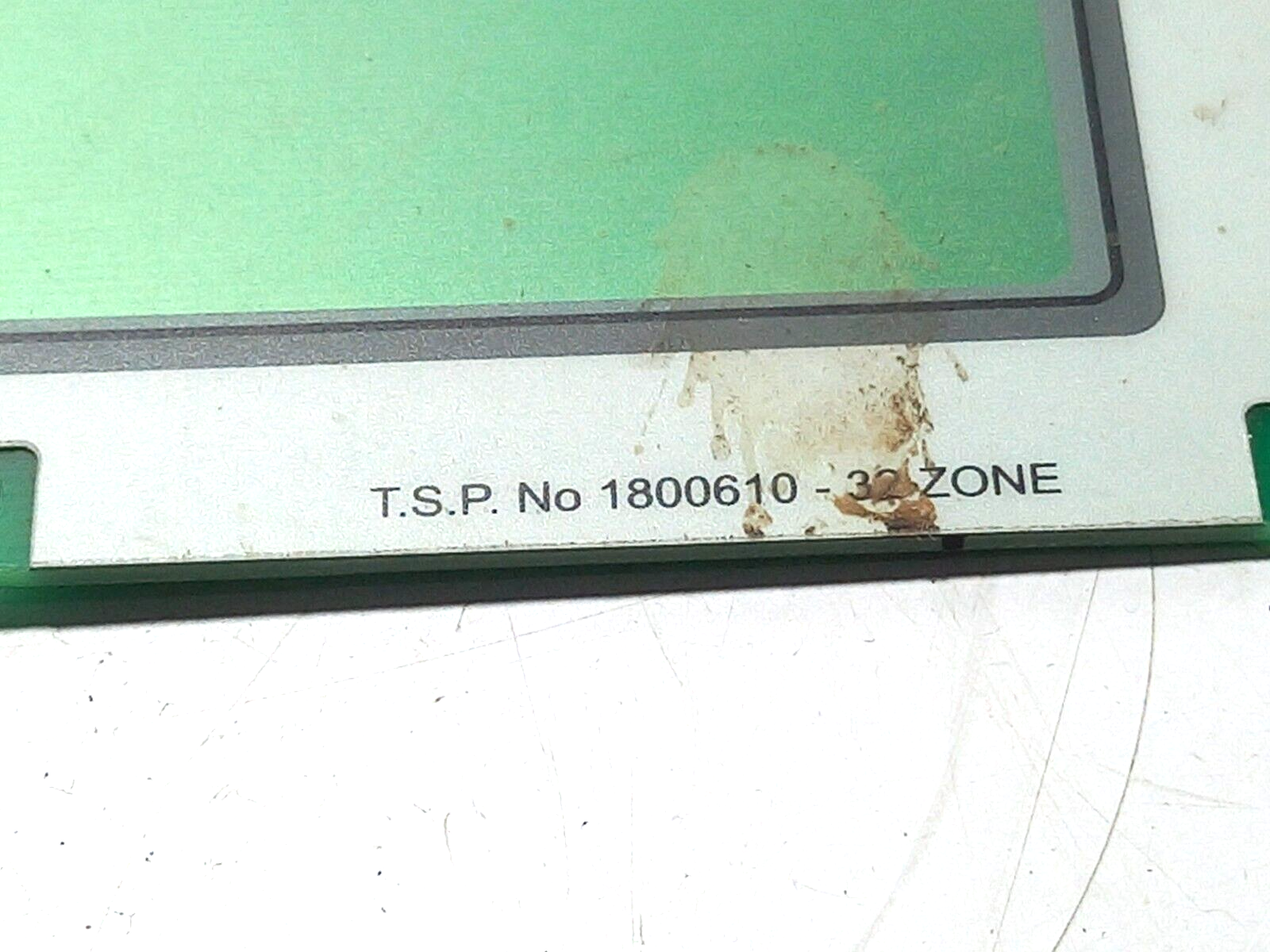 Tyco C1629 Issue 6 Display PCB T.S.P. 1800610-32