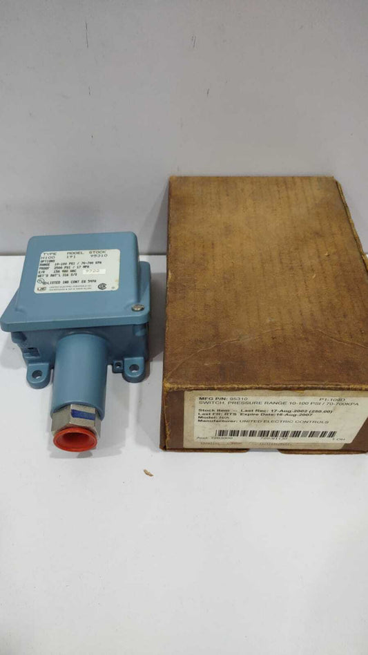 United Electric UE H100 191 95310 Pressure Switch
