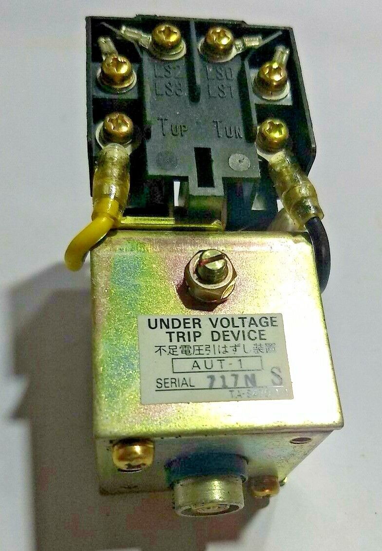 Under Voltage Trip Device - AUT-1 Sr.No.717NS - TA-8470-1-1