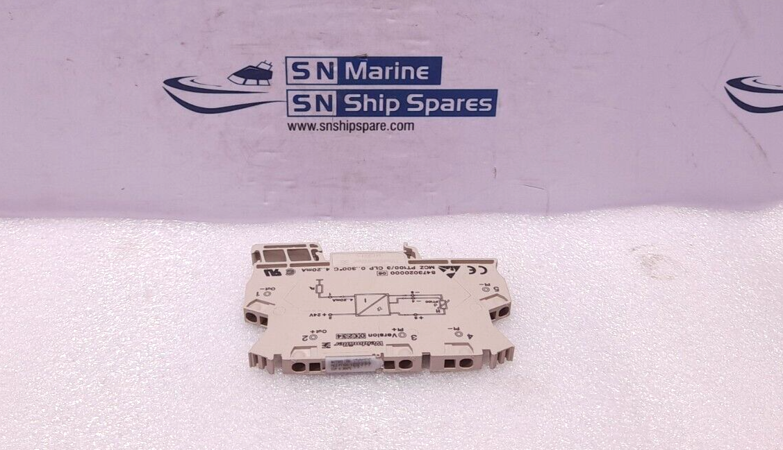 Weidmuller 8473020000 Isolation Signal Converter MCZ PT 100/3 CLP 0...300C